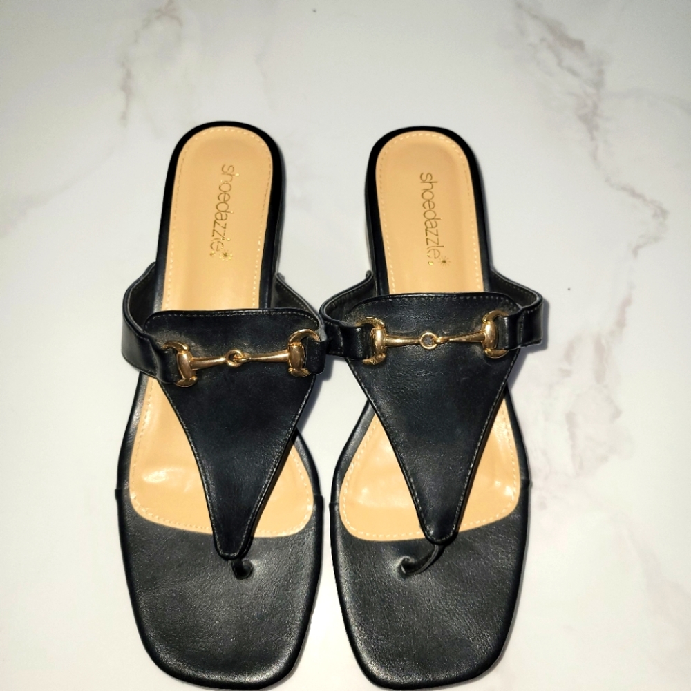 Black Sandals Wedge
